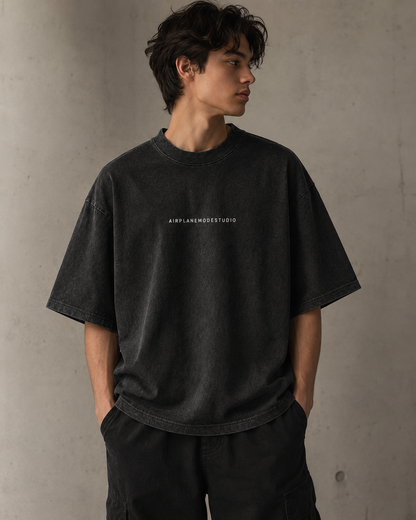 Offline Hours Washed Black T-Shirt